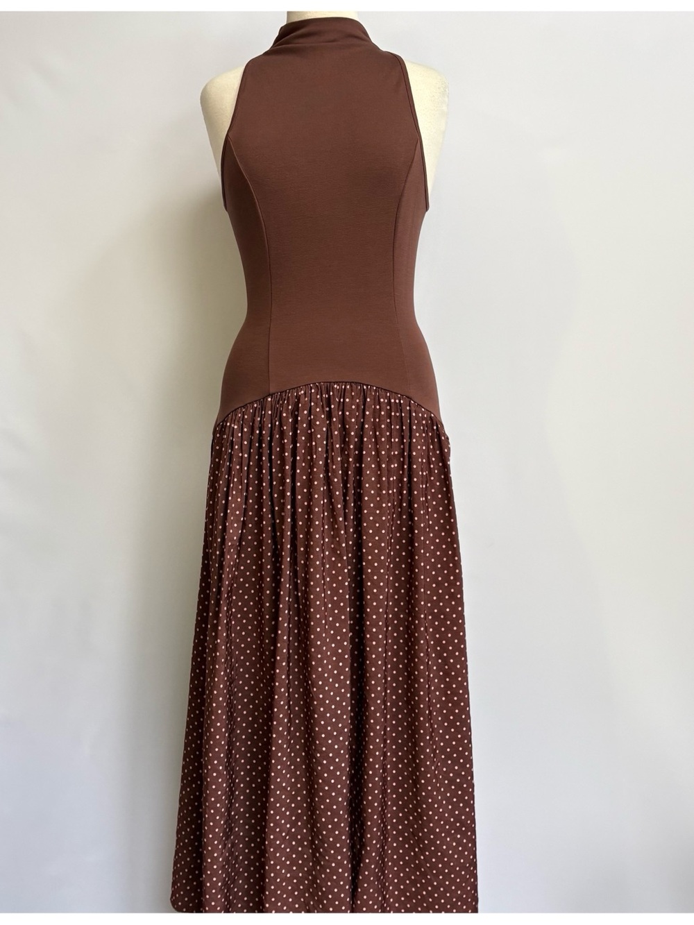 NWT Anthropologie Maeve Mariana Drop-Waist Maxi Dress, M - Picture 6 of 12